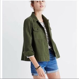 Madewell Northward Denim Army Jacket